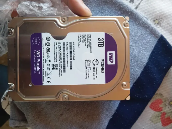 Hd wd purple 3 tb
