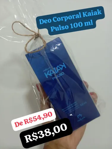 QUEIMA DE ESTOQUE!!!DEO CORPORAL NATURA DE R$54,90 POR R$38,00 cada