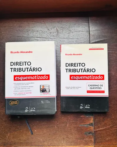 Livro Direito Tributário Esquematizado - Ricardo Alexandre 