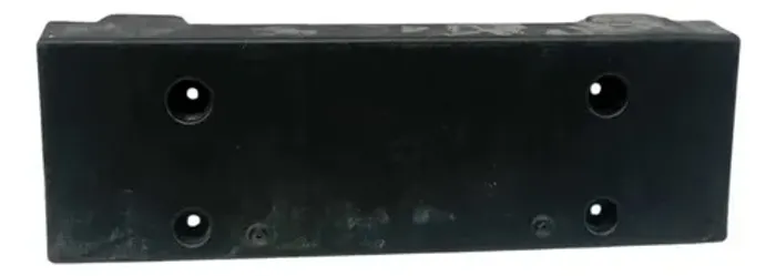 Moldura Suporte Placa Jeep Renegade 2019/20/21 100220610 Preto
