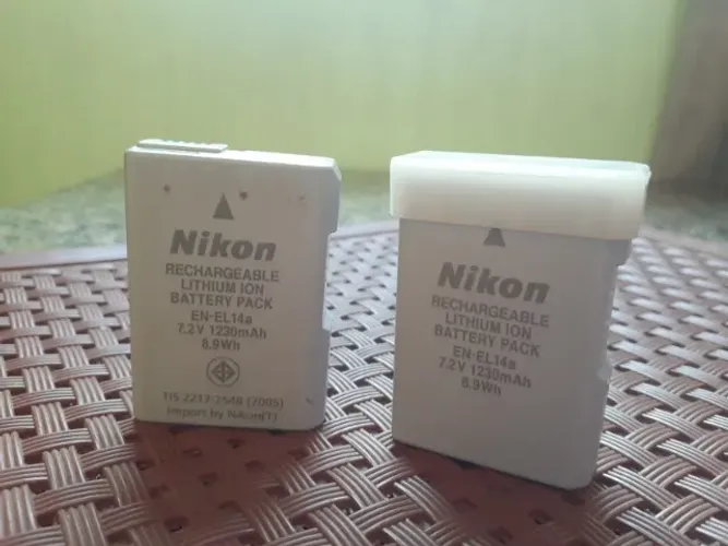  2 Baterias Originais En-el14 En-el14A para  Nikon