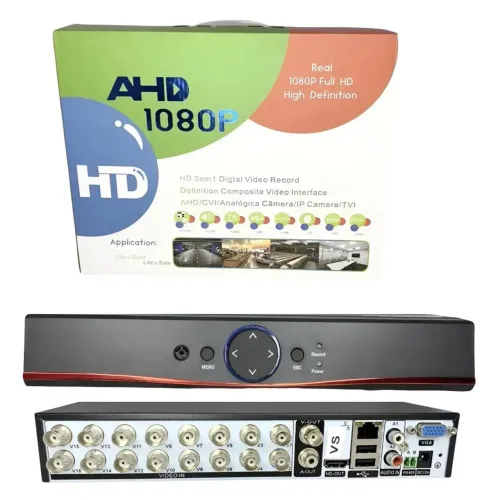 Dvr digital suporta câmera digital, ip, analógica