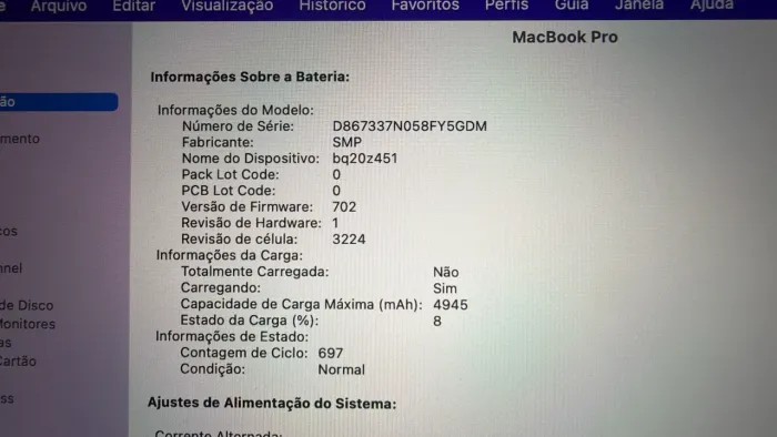 MacBook Pro (Retina, 13-inch/15-inch, Early 2015) - Ótimo estado!