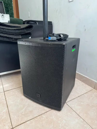 Sistema Pa Portátil Jbl Nix One Sistema Ativo Torre 400w Rms