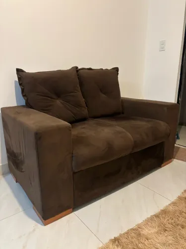 Sofá dois lugares semi novo