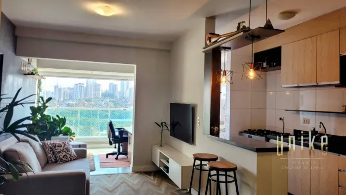 Apartamento com 2 dormitórios para alugar, 77 m² por R$ 6.233,16/mês - Vila Ema - São José