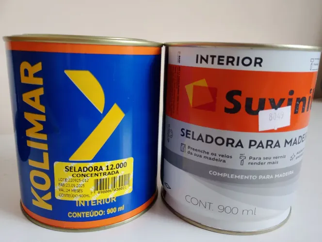 Seladora para Madeira Suvinil e Kolimar