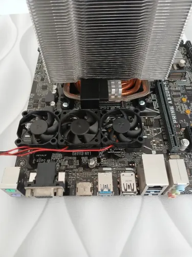COOLER PARA RESFRIAMENTO DO VRM DE PLACA MÃE PC - LANÇAMENTO !