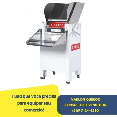 Cilindro de Massas 50CM 2 Motores G.Paniz Novo