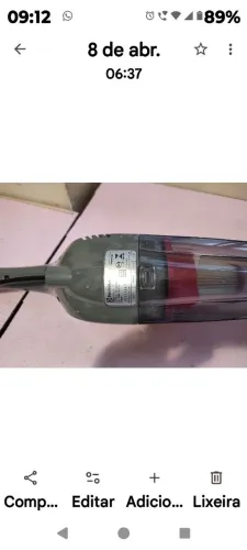 Aspirador Eletrolux funciona perfeitamente 