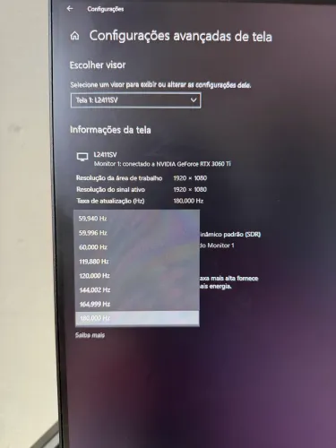 Monitor Gamer Hi Level Lite 23.8" IPS 180Hz (Seminovo na Caixa)