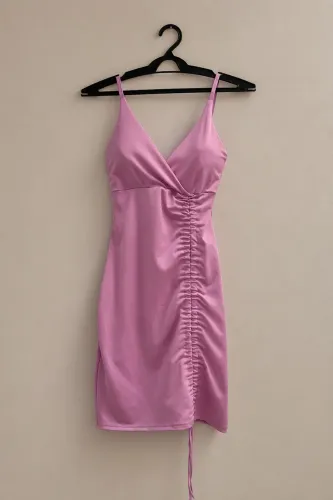 Vestido Lilás Ajustável -Tamanho único.