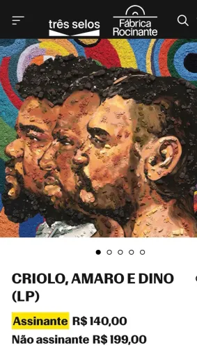LP CRIOLO, AMARO E DINO