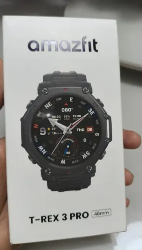 Smartwatch amazfit t rex três pró