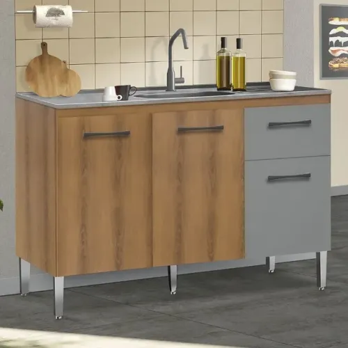 Balcão Gabinete Para Pia 120cm Novo, Entrego 