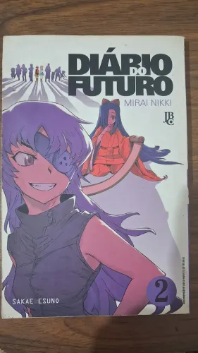Mangá MIRAI NIKKI (diário do futuro) vol.2 usado