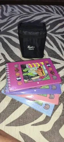 Kit 36 Canetinhas + 1 Livro Bobbie Goods