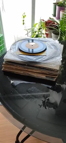 Discos de vinil usados
