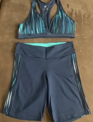 Conjunto top e bermuda Ace