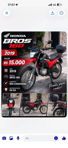 Honda NXR 160 Bros Esdd Flexone 2021