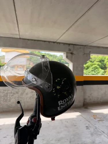 Capacete Royal Enfield Retrô56/57 - Semi Novo
