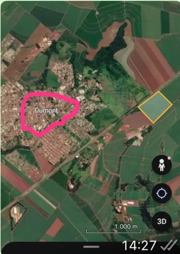VENDE SE OU TROCA ESSA AREA DE 6.62 ALQUEIRE EM DUMONT SP