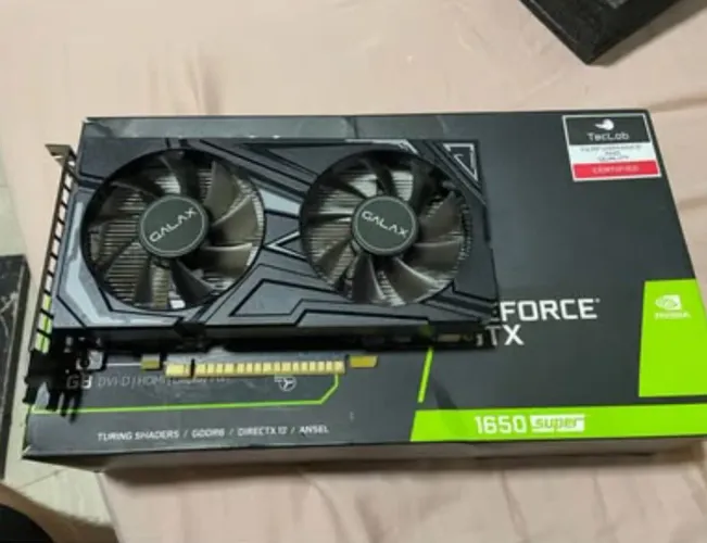 Rtx 1650 super 4gb GALAX (placa de vídeo)