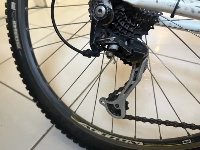 Bicicleta todas as peças shimano