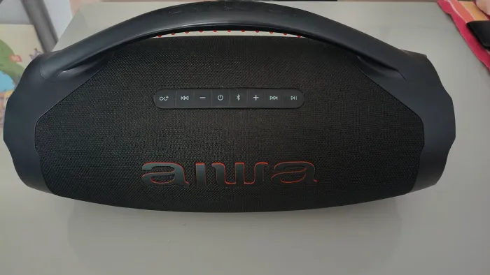 Caixa de som boombox Aiwa