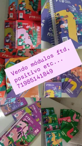 Livros ftd sistema de ensino, trilhas etc...
