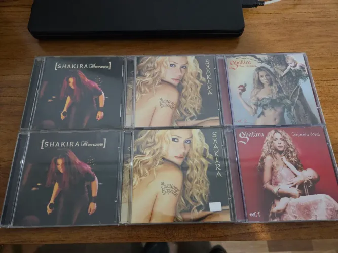 Lote Kit Cds Shakira (6 Discos)