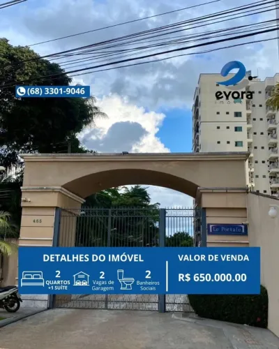VENDE-SE APARTAMENTO NO CONDOMÍNIO LE PORTALE!