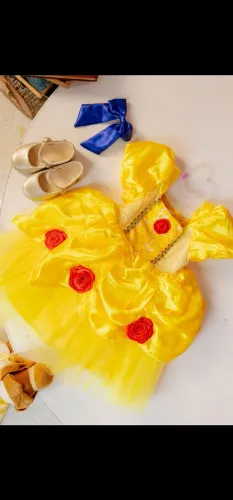 Vestido bela e a fera 12 a 24 mesws