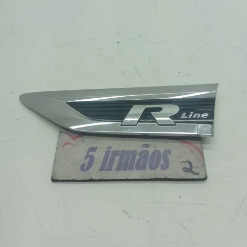 Emblema R-line Paralama Esquerdo Vw Tiguan 350 2.0 2019