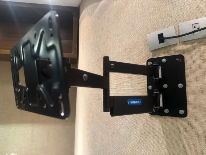 Suporte Articulado de Parede para TV Visograf - Até 57 cm de Alcance