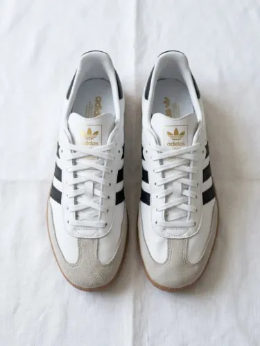 Tênis Adidas Samba OG Originals - Branco e Preto - Estado de Novo