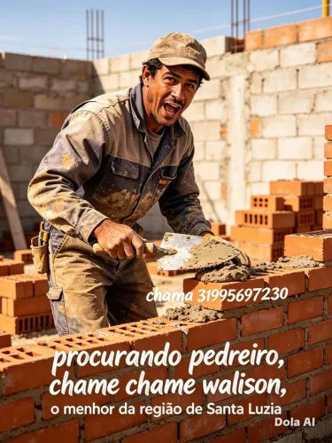 Pedreiro em gerais 
