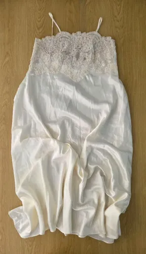 Camisola longa VINTAGE lovable bellissima perola - Tamanho M - Nova