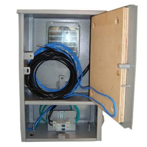 Caixa de Luz Montada 1 Medidor 50A cabo 10mm Produto Novo
