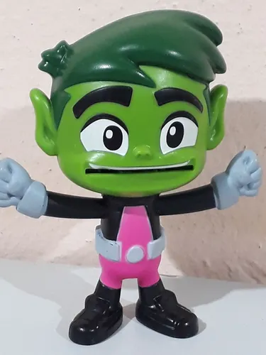 Boneco Mutano da coleção Jovens Titãs Mcdonalds de 2019 sem o disco lançador 