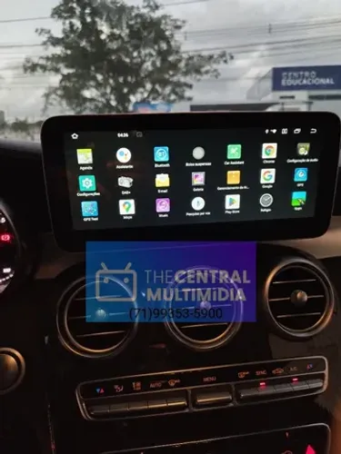 Central Multimídia Mercedes C180 C200 C250 2015
