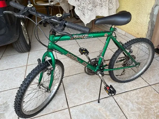 Bicicleta Sundown Joop Speed 18 marchas Shimano Aro 20 Infantil Raridade Relíquia
