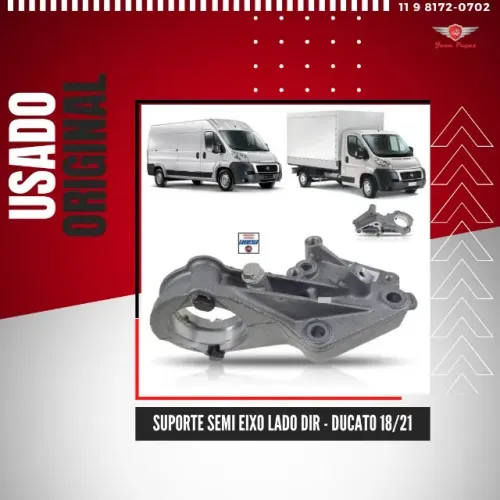 Suporte semi eixo lado direito - ducato 2018 a 2021