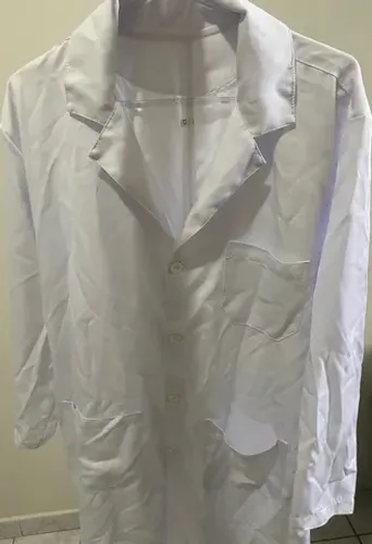 Jaleco Gaberdini Tamanho P (Preço Final)