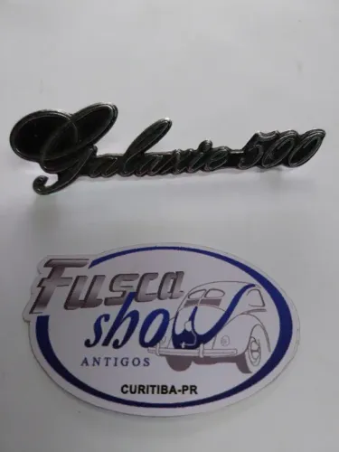 Emblema Galaxie 500 Porta Luvas original Ford