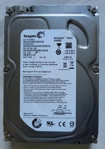 HD 2TB 3.5 de PC