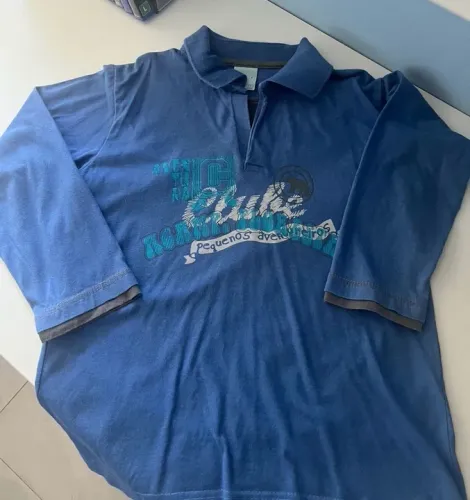 Blusa manga longa tam.6 anos