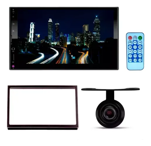 Multimídia Onix Cobalt Prisma Spin Mp5 2 Din 7 Usb Bt