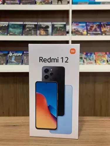 Celular Redmi 12 128Gb 8Gb Ram 12x Sem Juros Xiaomi Novo Loja