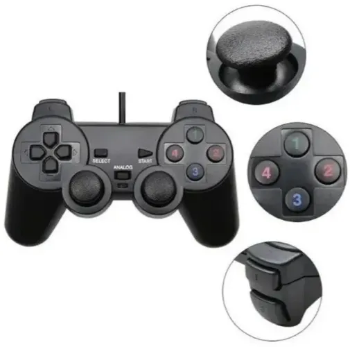 Controle Para Video Game Usb Crs-gm02